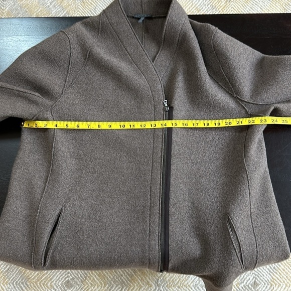 Oska brand boiled wool mid length car coat - Picture 7 of 13